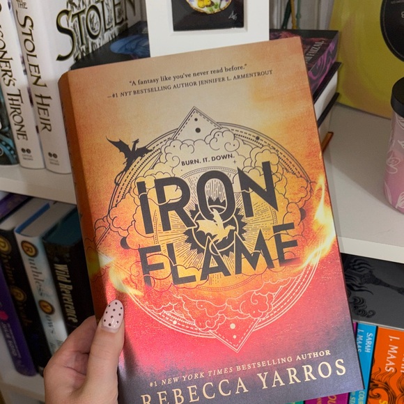 Barnes & Noble Accessories - Iron Flame by Rebecca Yarros hardcover